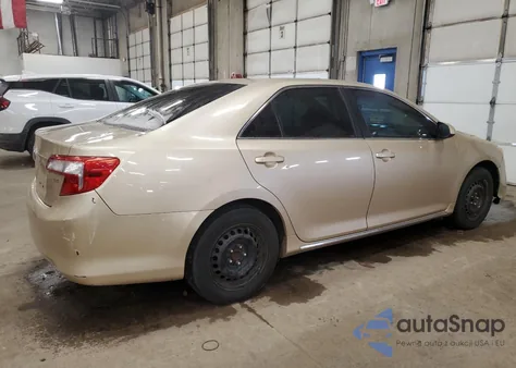 2012 Toyota Camry Base z USA, uszkodzony, nr VIN 4T4BF1FK7CR195048